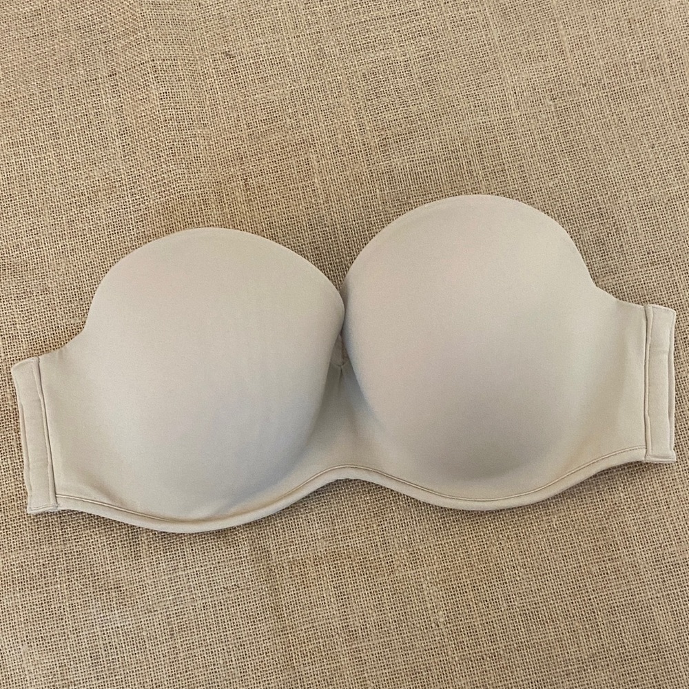 Cacique Smooth Boost Strapless Underwire Bra Nude 38C